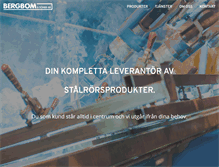 Tablet Screenshot of bergboms.se